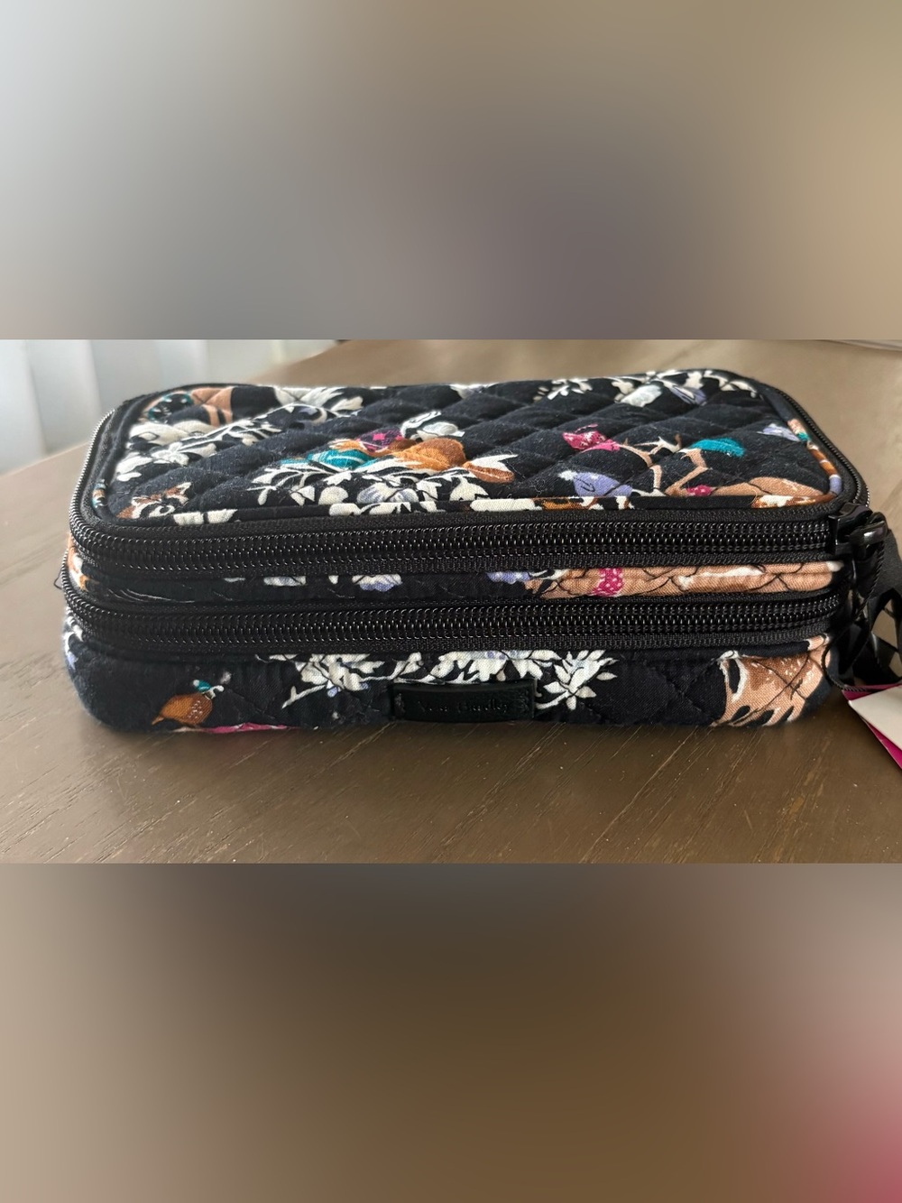 Vera Bradley Sm Zip-Around Makeup Brush case
